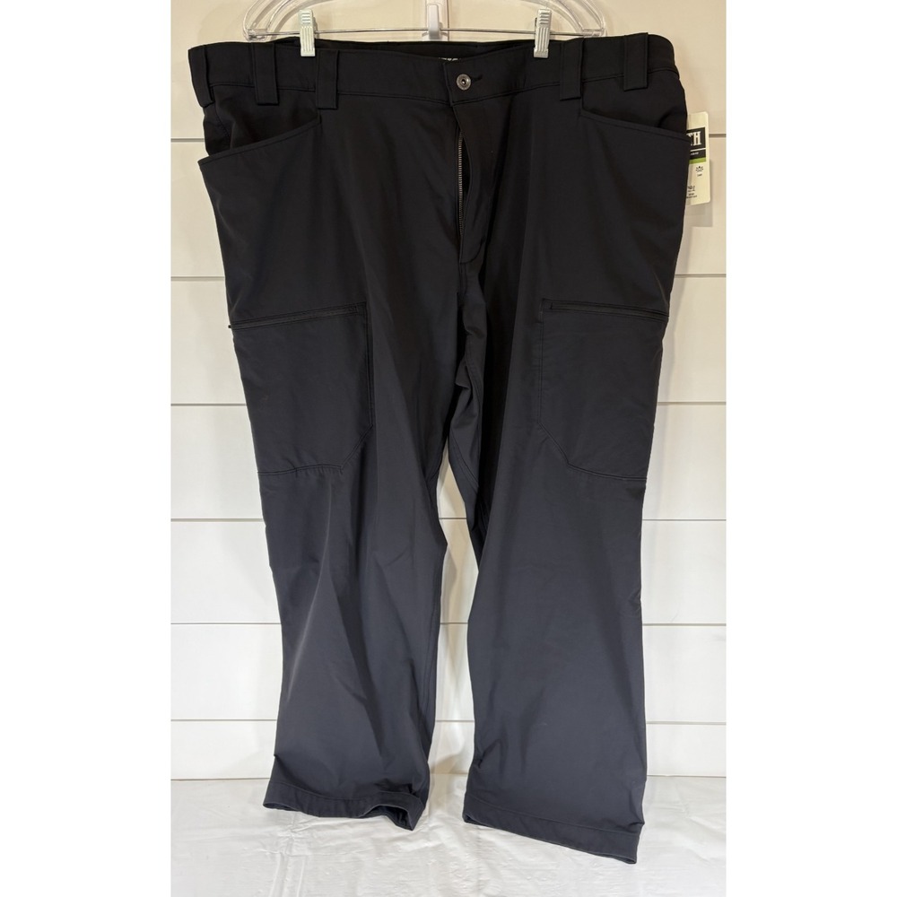 Duluth Trading Co Men's Flexpedition Relaxed Fit Cargo Pants Black 46x32 NWT NEW